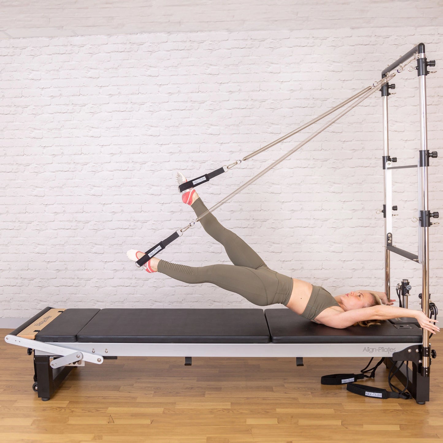 Align Pilates A8-Pro Pilates Reformer with Half Cadillac