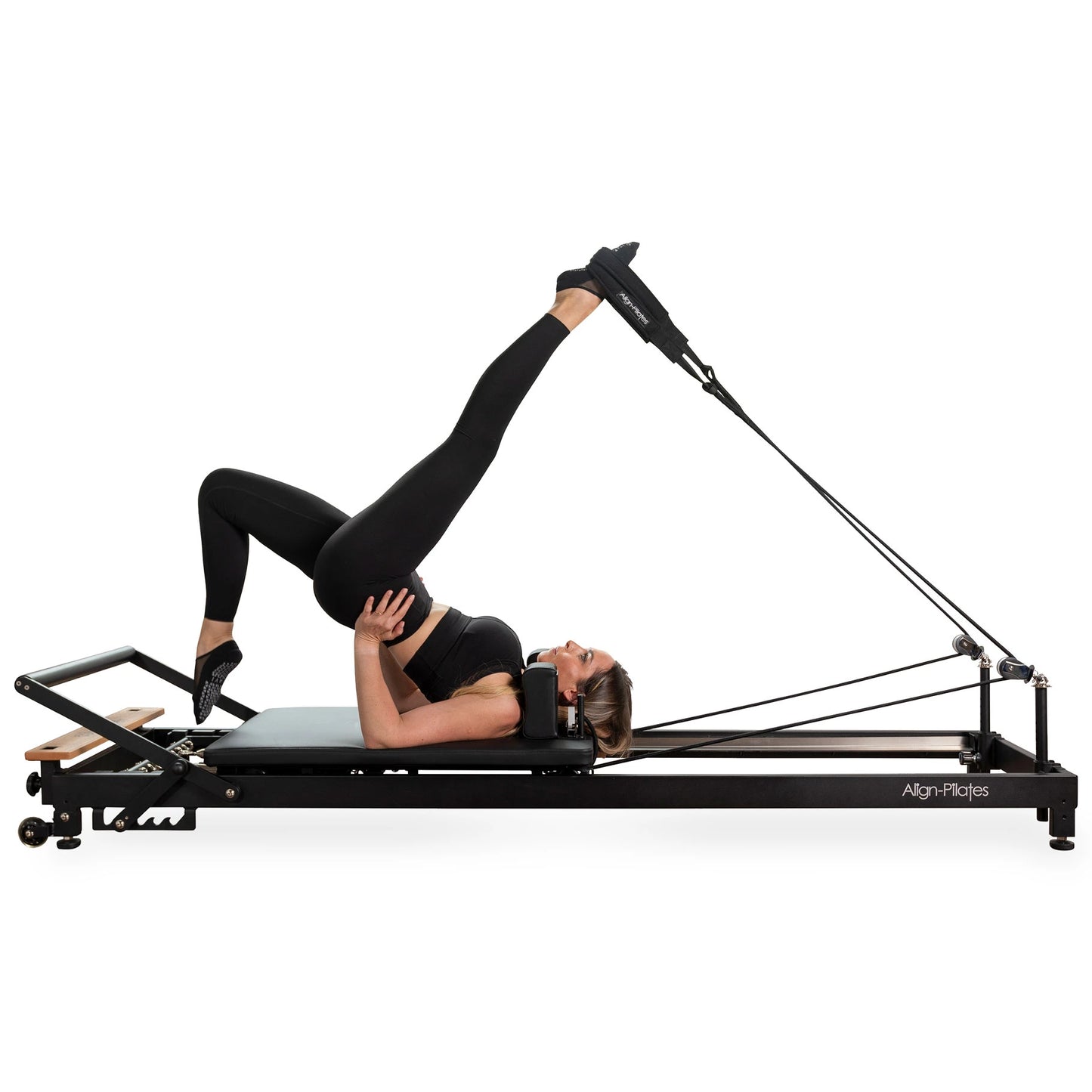 Align Pilates R8-Pro Pilates Reformer – Black