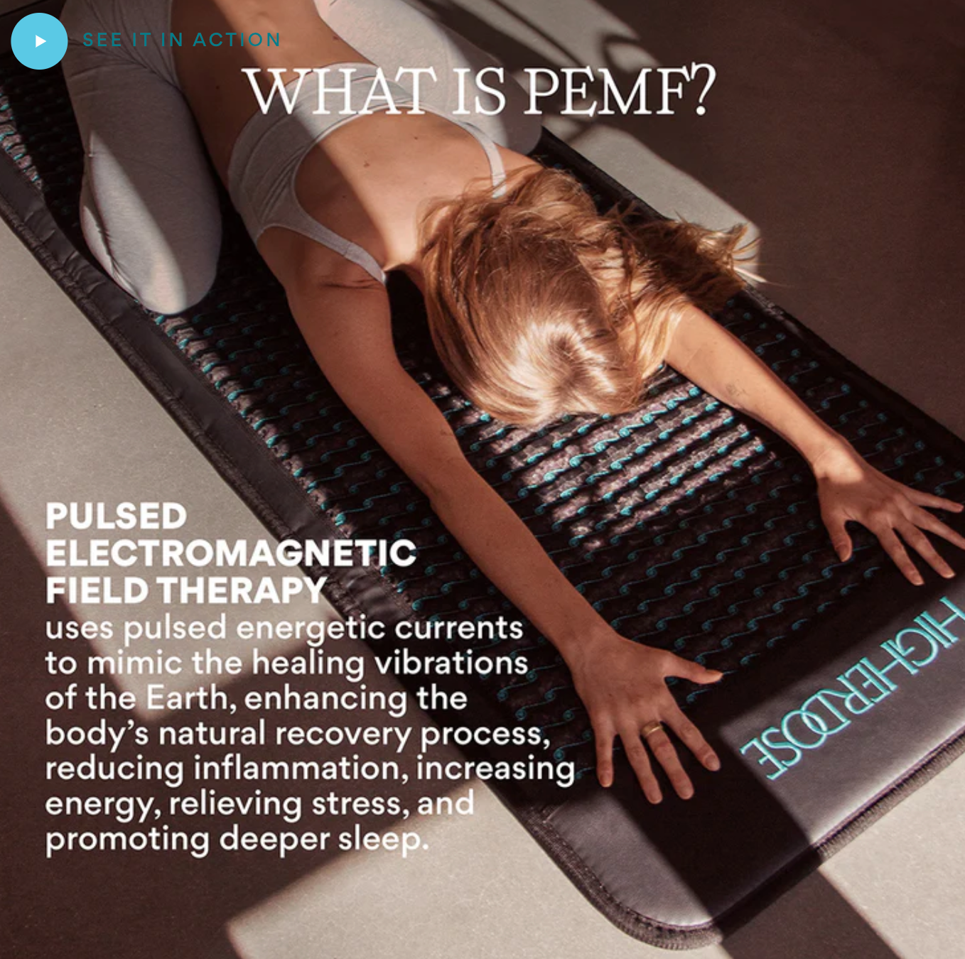 Higher Dose Infrared PEMF Mat